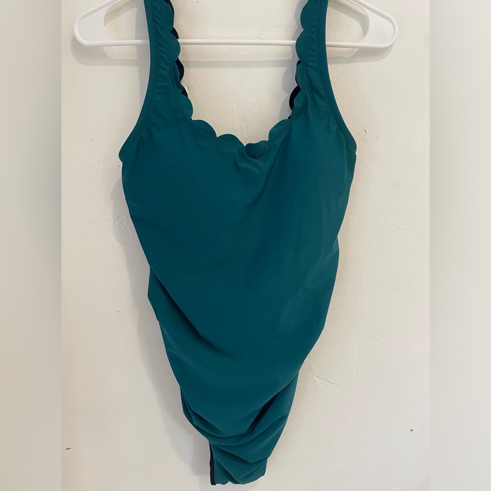 Pink blush maternity bathing suit